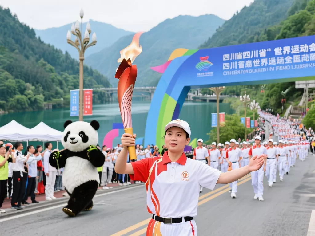 世运会首次火炬传递将于7月26日亮相四川